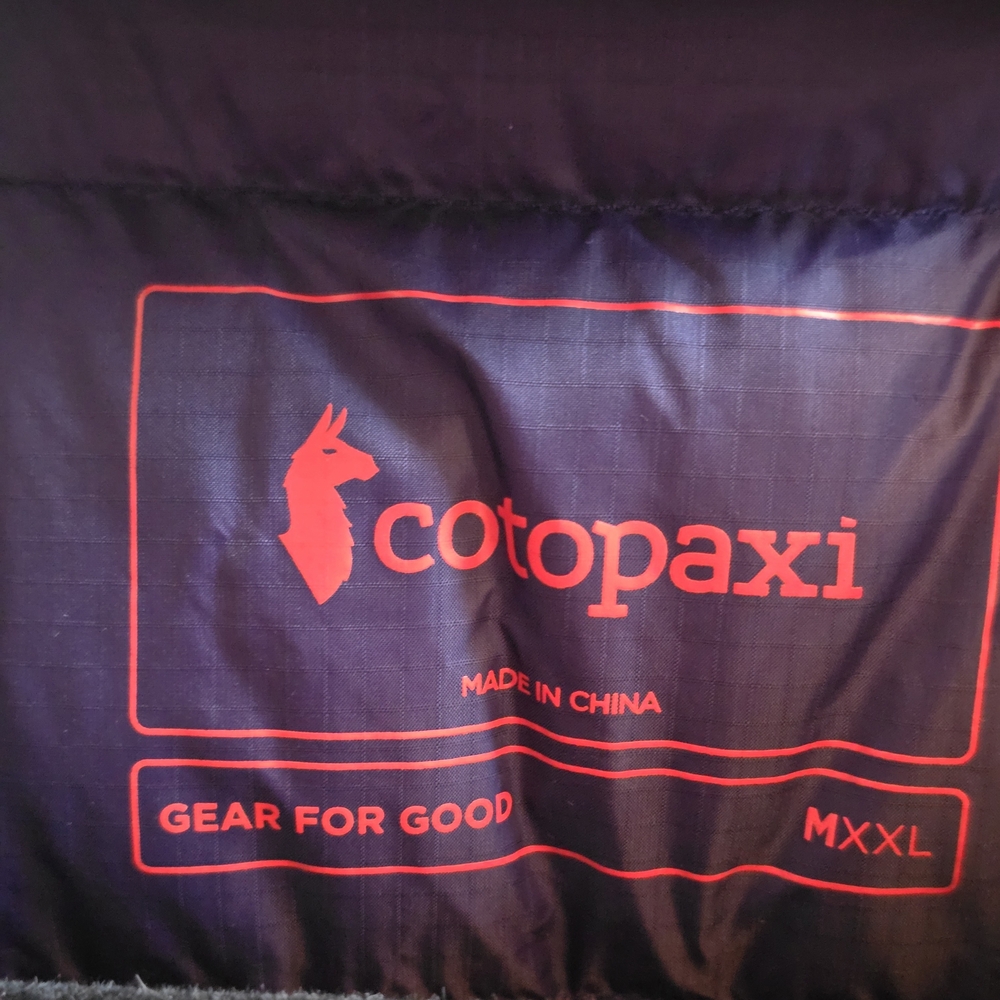 Cotopaxi Men's Fuego Down Puffer Jacket, Navy, Sz XXL - Picture 9 of 11